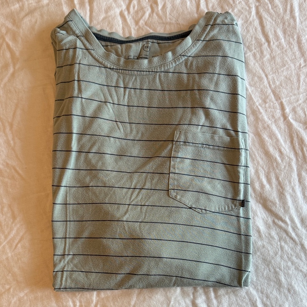 Free Fly Men’s Striped Pocket T-Shirt XXL